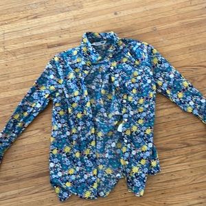 Old navy floral button up